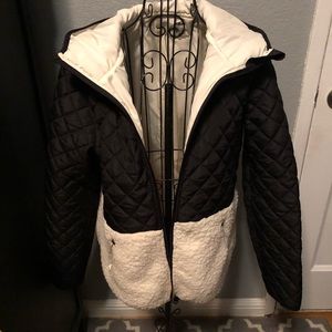 FILA Sportswear colorblock sherpa jacket